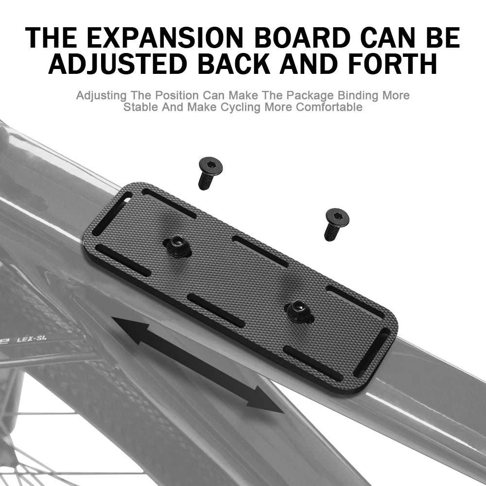 Állítható első villa csomagtartó