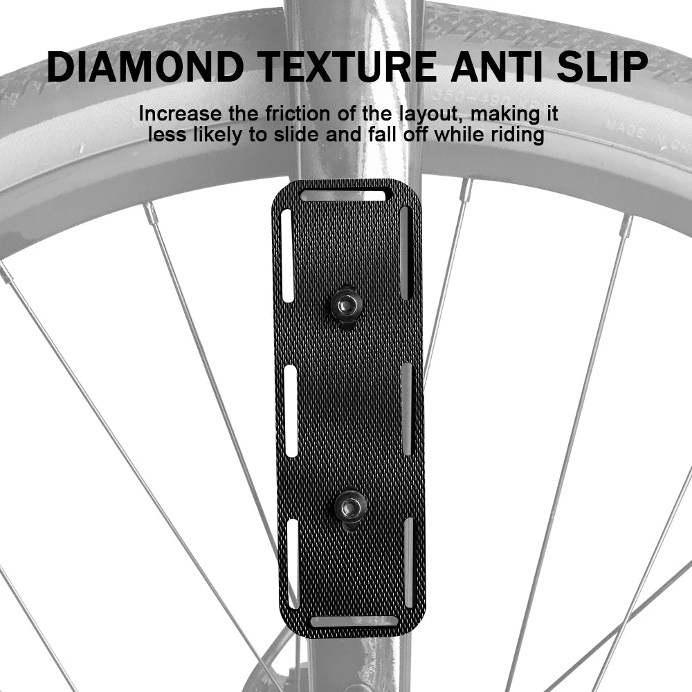 Állítható első villa csomagtartó