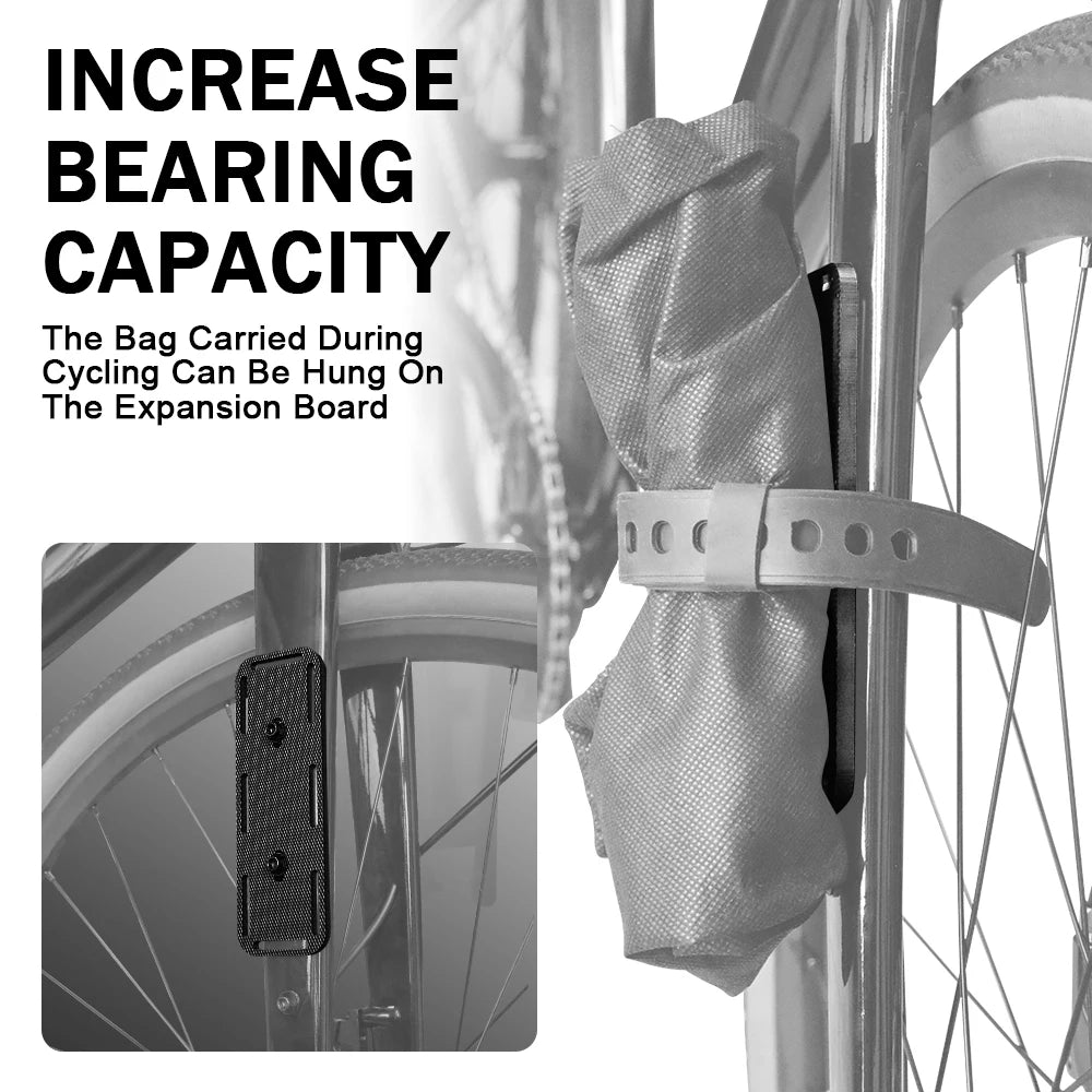 Állítható első villa csomagtartó