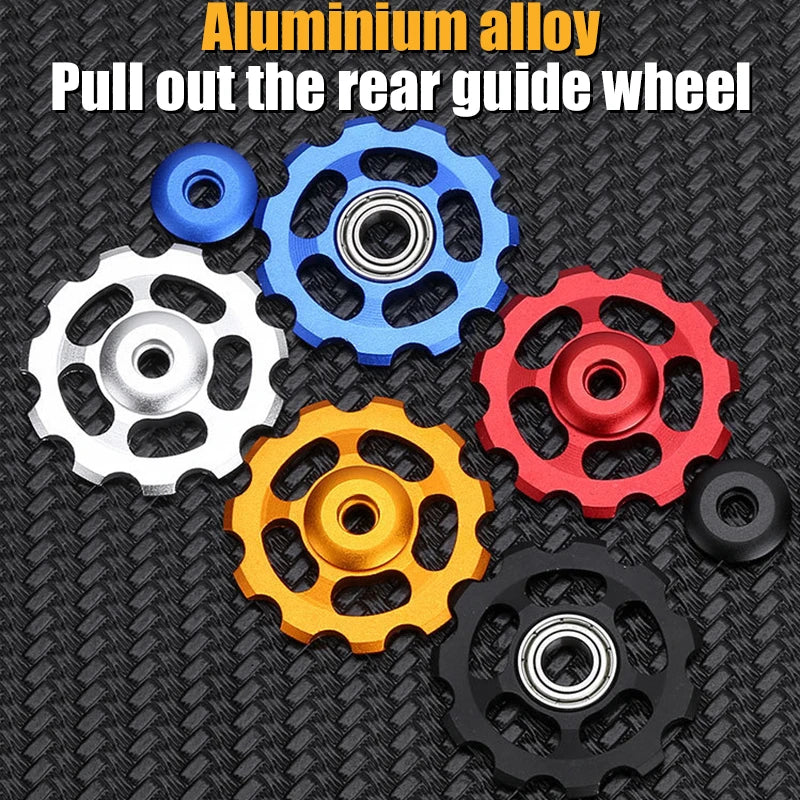 MTB kerékpár hátsó váltó tartós kerámia csapágyas görgő 5mm