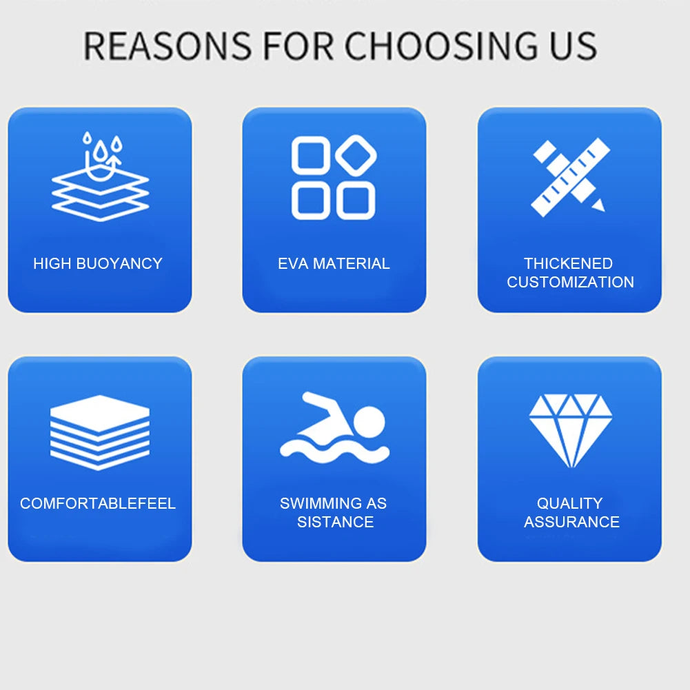 Aquafitnesz úszópánt csattal