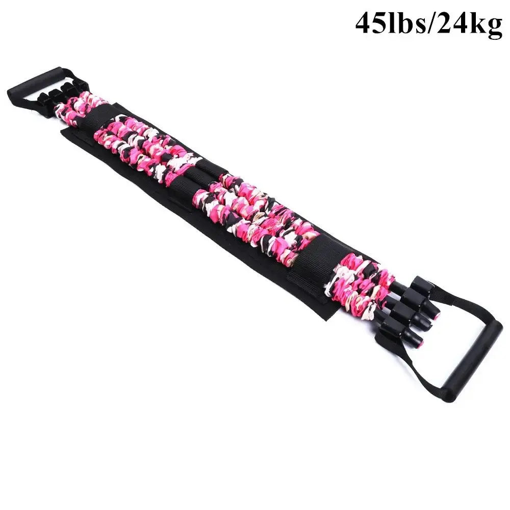 Állítható mell- és karerősítő gumiszalag szett