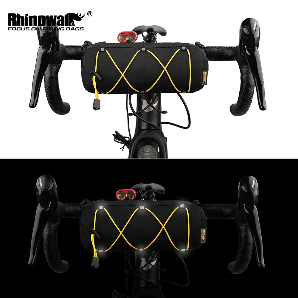 Kerékpár kormányra szerelhető táska