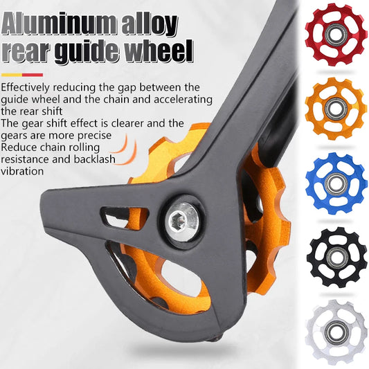 MTB kerékpár hátsó váltó tartós kerámia csapágyas görgő 5mm