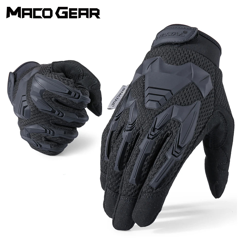 Airsoft és paintball camo kesztyű