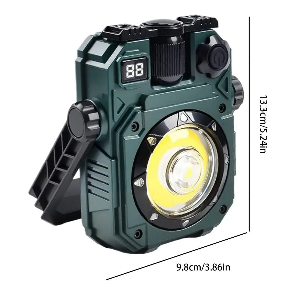 Napelemes LED kempinglámpa