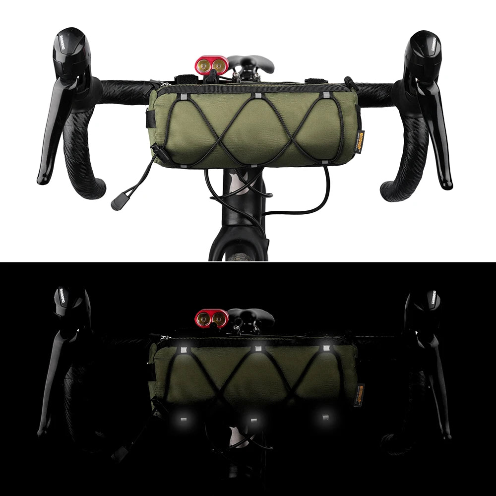 Kerékpár kormányra szerelhető táska