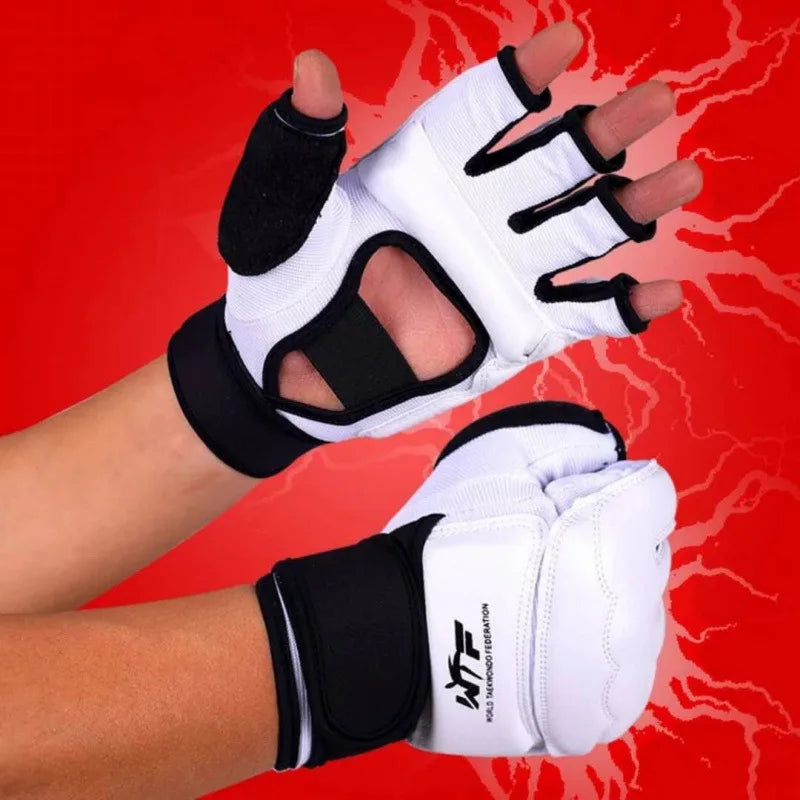 Félujjas Boxkesztyű, Lábvédő